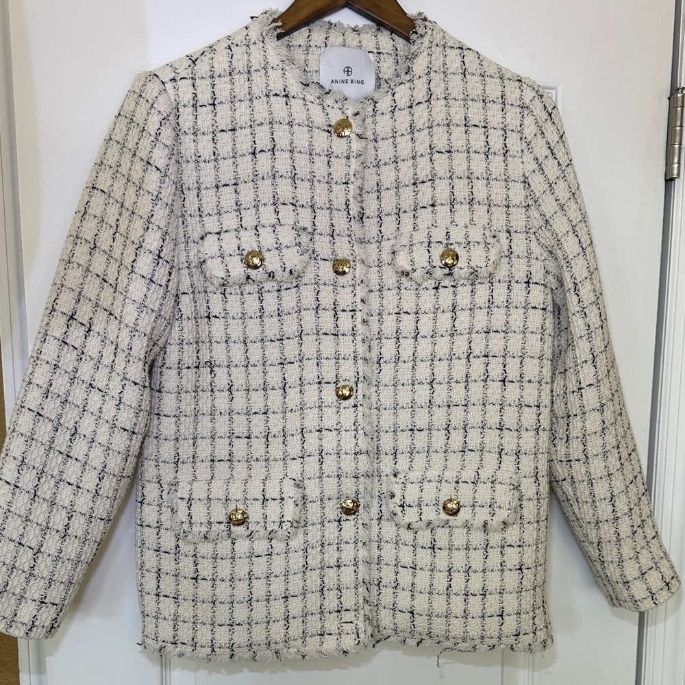 Annie Bing Janet Button Up Jacket Size XS